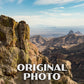 Big Bend National Park Poster-WPA (Lost Mine Trail)