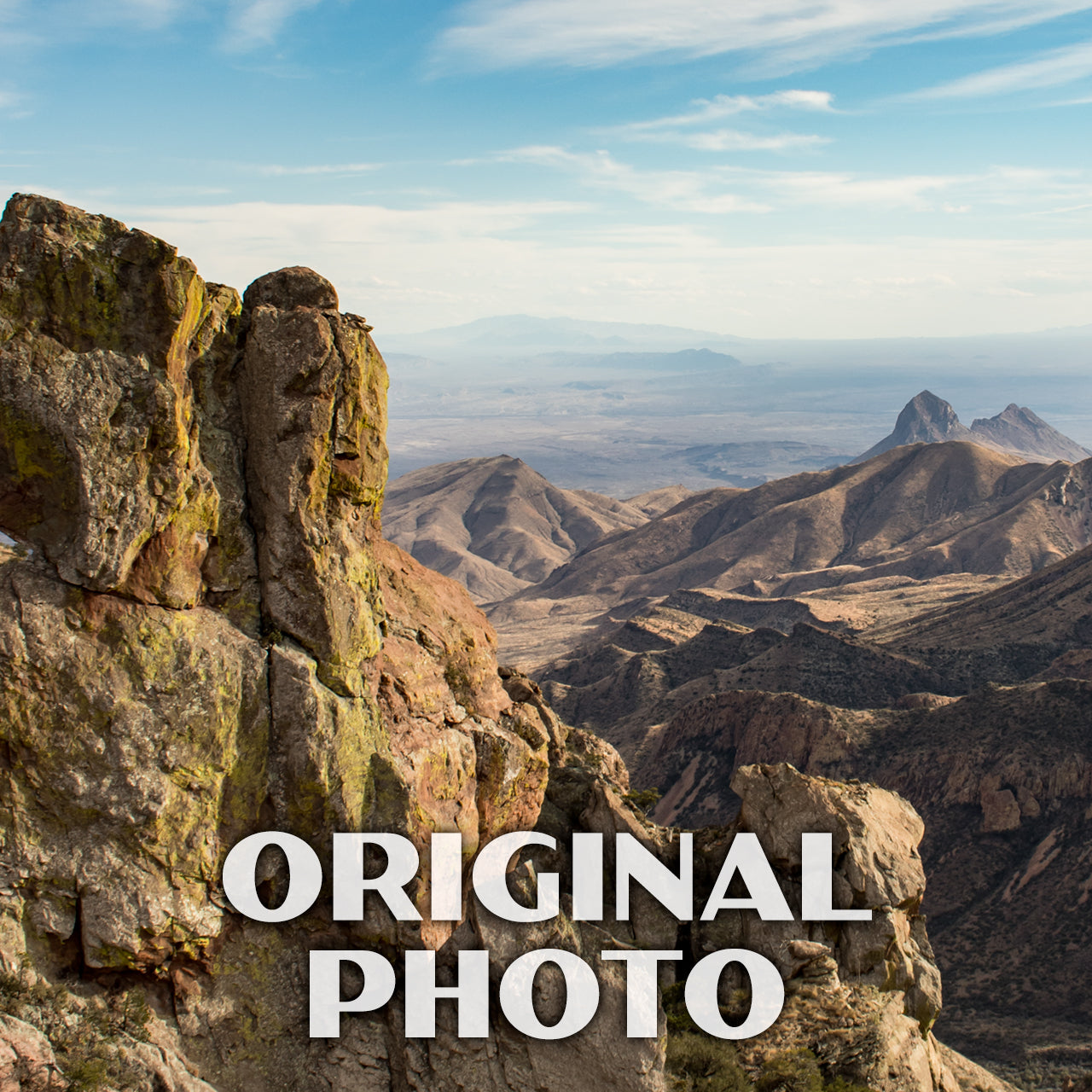 Big Bend National Park Poster-WPA (Lost Mine Trail)