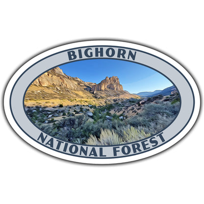Bighorn national forest sticker