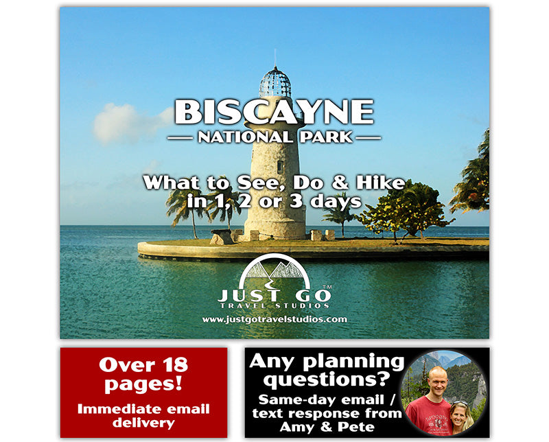 Biscayne National Park Itinerary (Digital Download)