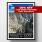 Black Canyon of the Gunnison National Park Poster-WPA (Painted Wall Daylight)