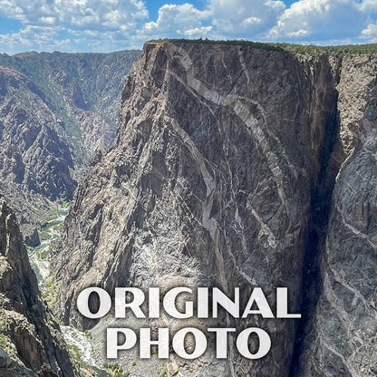 Black Canyon of the Gunnison National Park Poster-WPA (Gunnison Point)