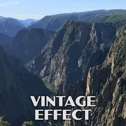 Black Canyon of the Gunnison National Park Poster-WPA