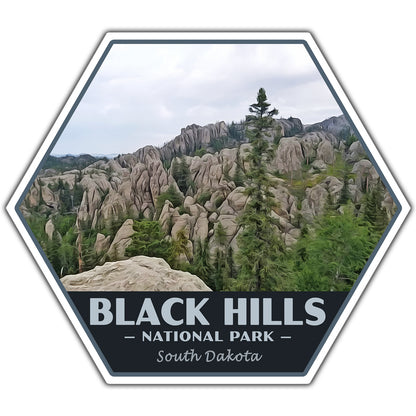 Black Hills national forest sticker