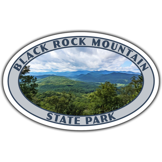 Black Rock Mountain state park sticker