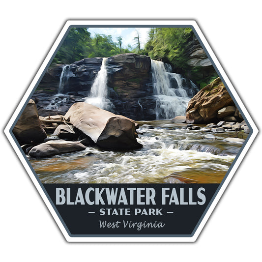 Blackwater Falls state park sticker