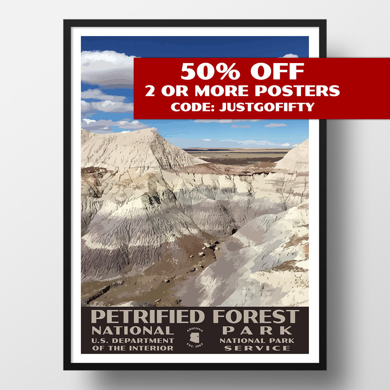 Petrified Forest National Park poster