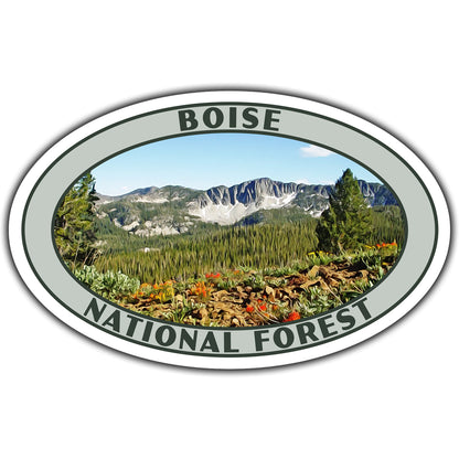 Boise national forest sticker