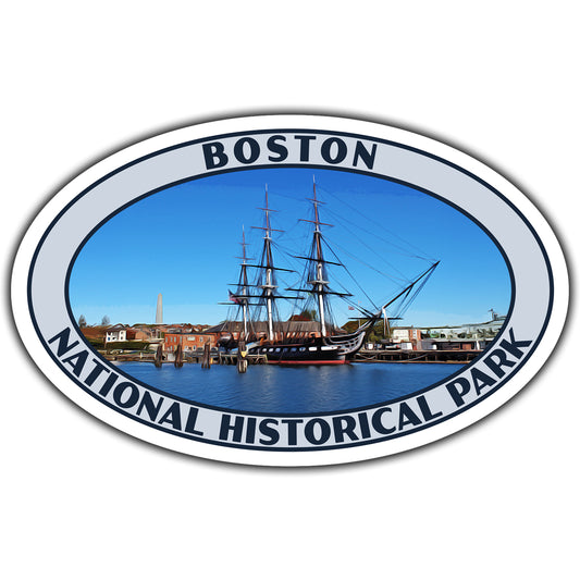 Boston national historical park sticker