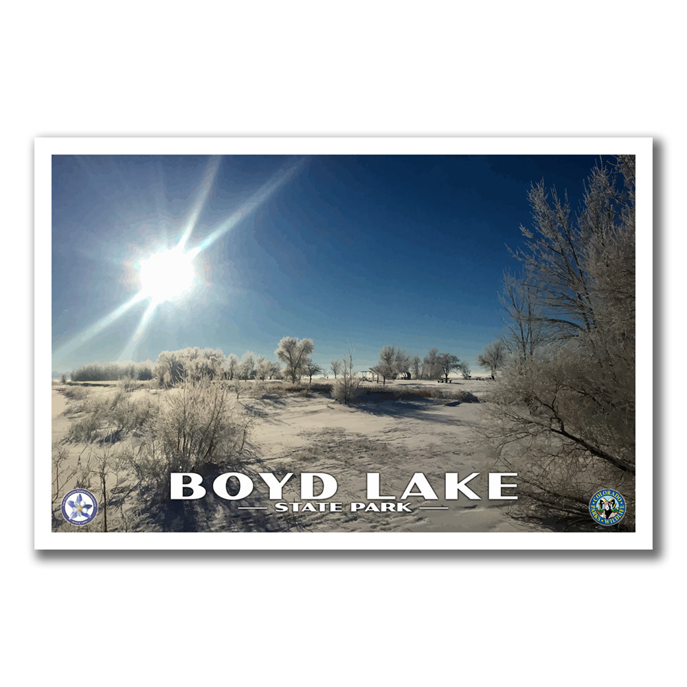 boyd lake state park poster