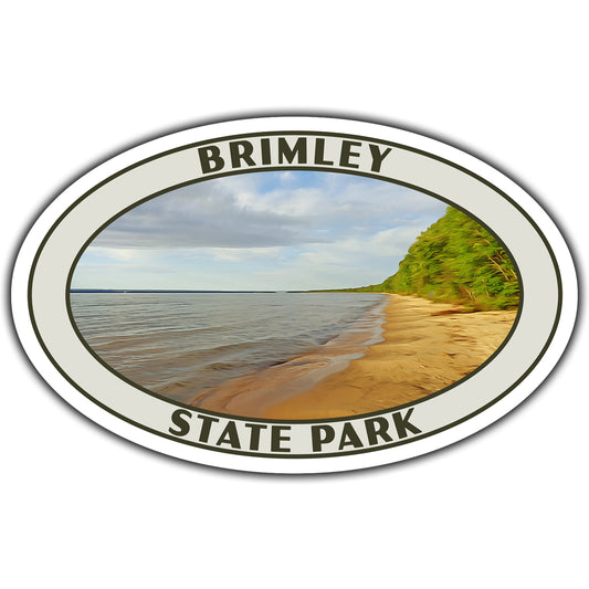 Brimley state park sticker