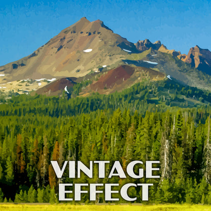 Broken Top Poster-WPA (Distant View) (Oregon State)