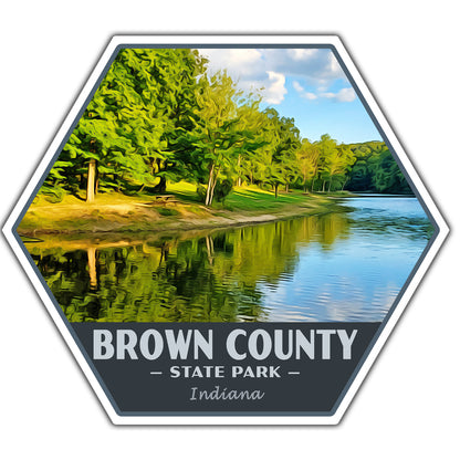 Brown County state park sticker