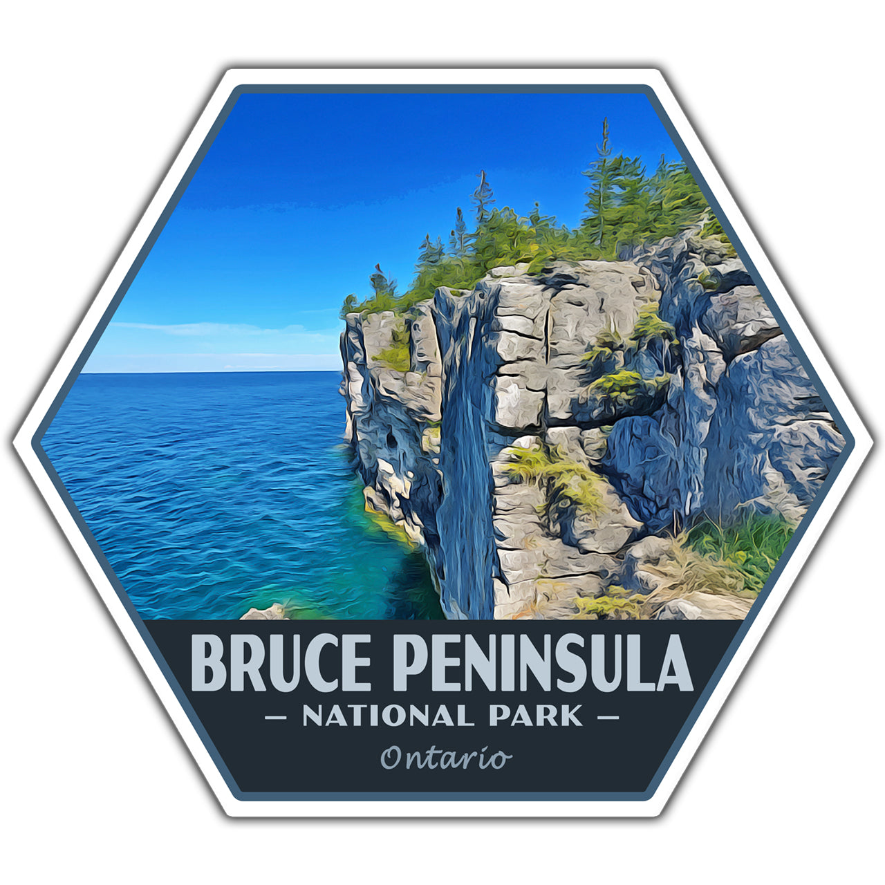 Bruce Peninsula national park sticker