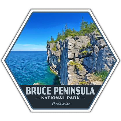 Bruce Peninsula national park sticker