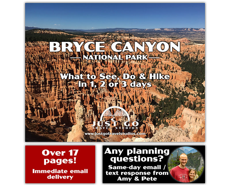 Bryce Canyon National Park Itinerary (Digital Guide)