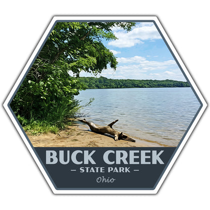 Buck Creek state park sticker