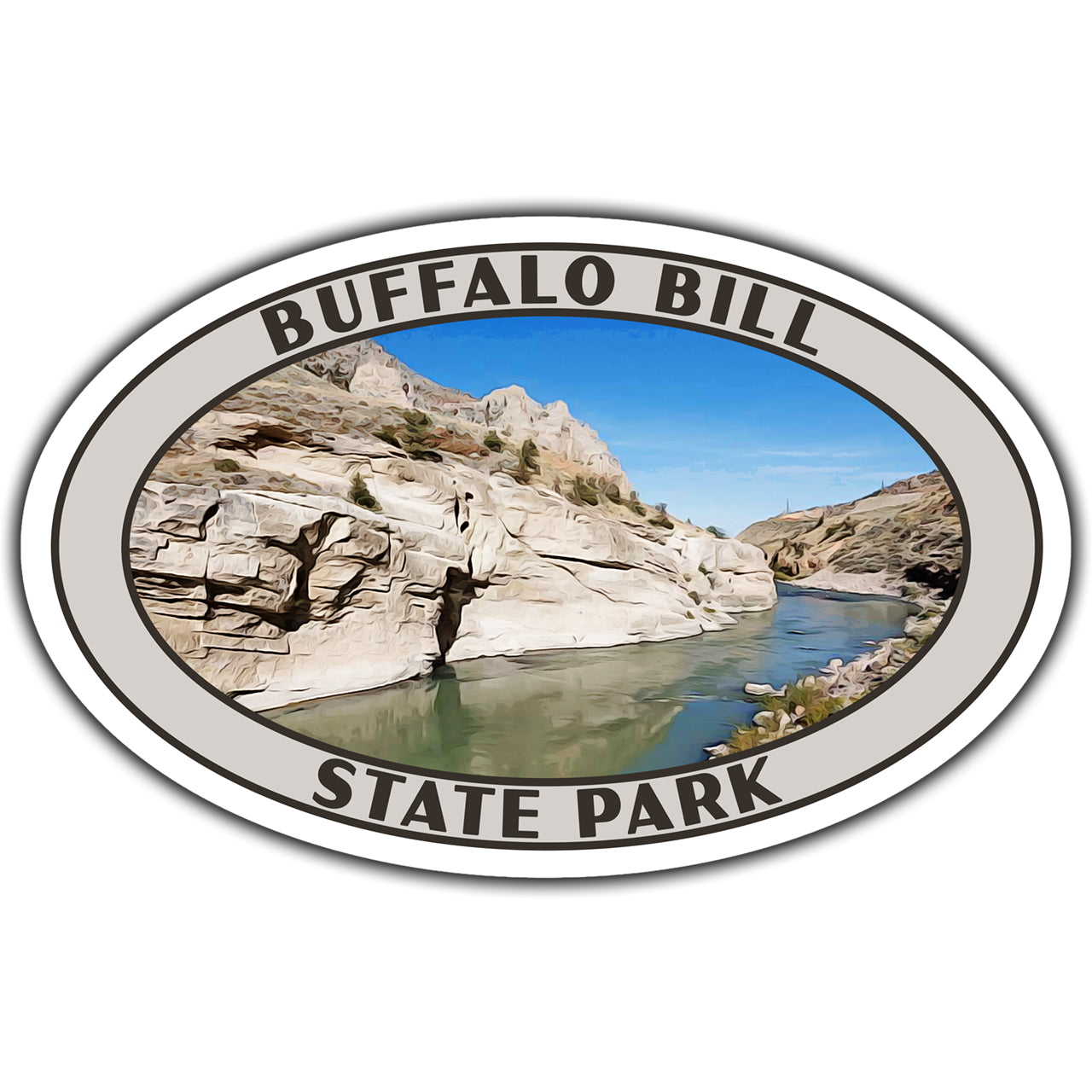 Buffalo Bill state park sticker