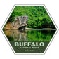 Buffalo national river sticker