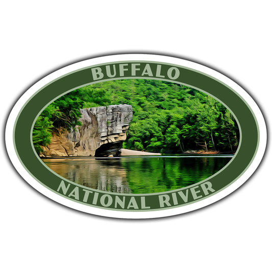 Buffalo national river sticker