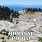 Lassen Volcanic National Park Poster-WPA (Bumpass Hell)