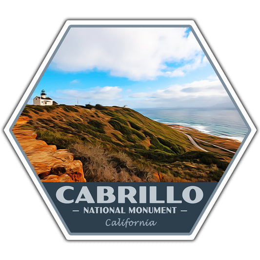 Cabrillo national monument sticker