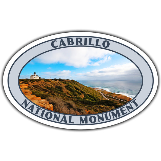 Cabrillo national monument sticker
