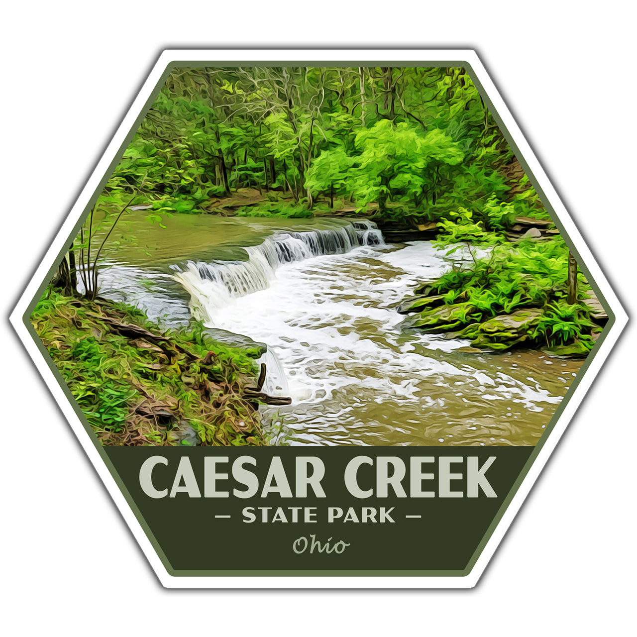 Caesar Creek state park sticker