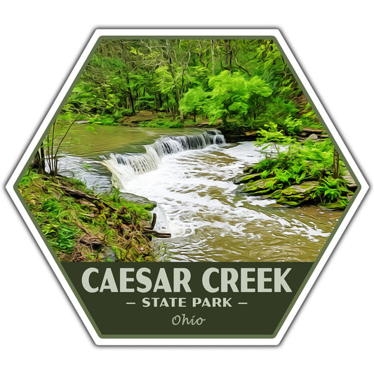 Caesar Creek state park sticker
