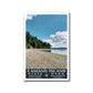 Camano Island State Park Poster-WPA (Beach View)