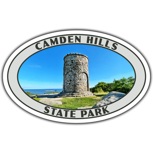 Camden Hills state park sticker