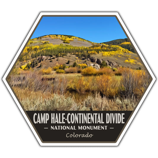Camp Hale-Continental Divide national monument sticker