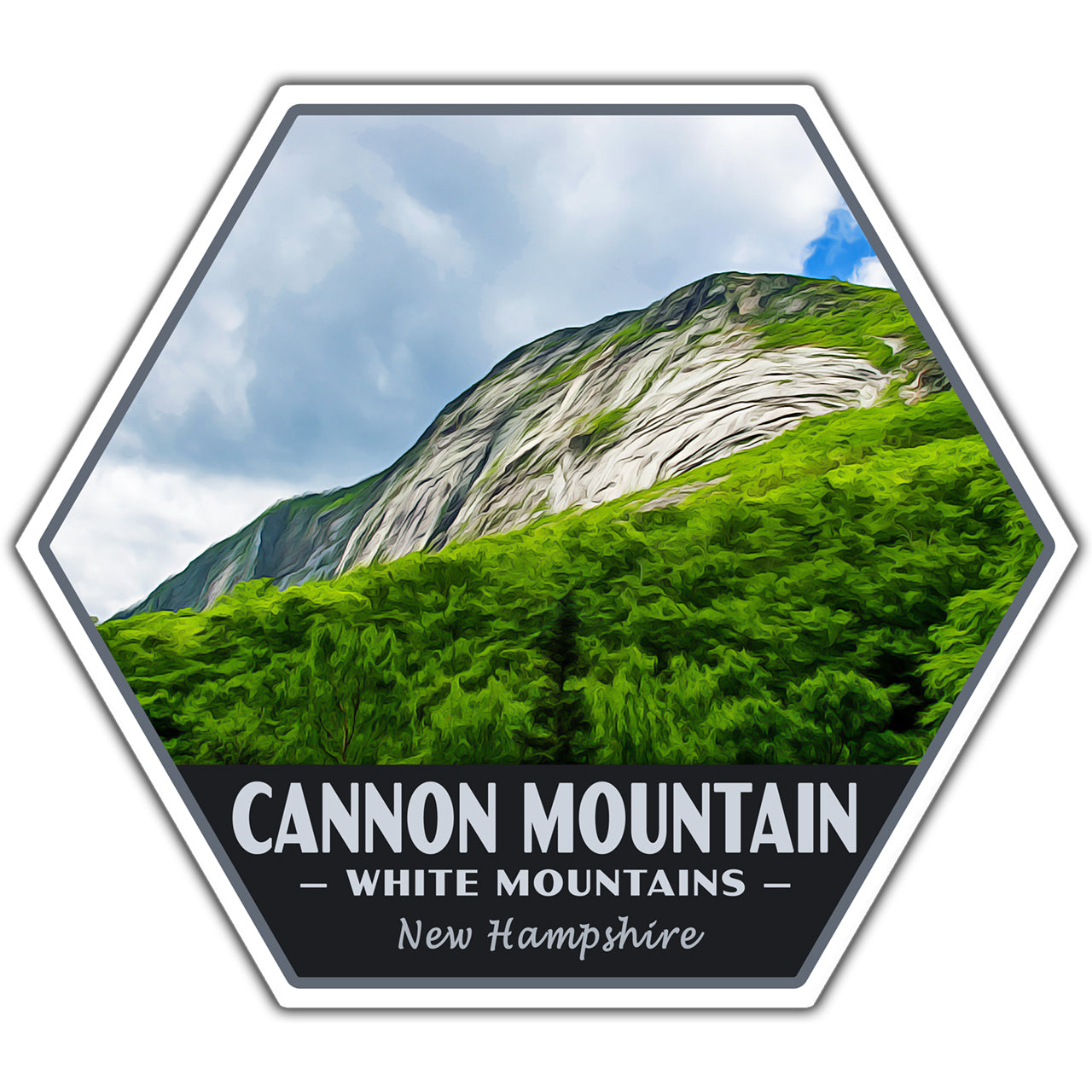 Cannon Mountain sticker