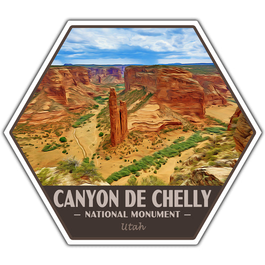 Canyon de Chelly national monument sticker