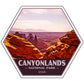 canyonlands national park sticker