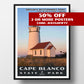 Cape Blanco State Park Poster - WPA (Lighthouse) - OPF