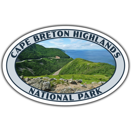 Cape Bretton Highlands national park sticker