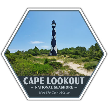 Cape Lookout national seashore sticker