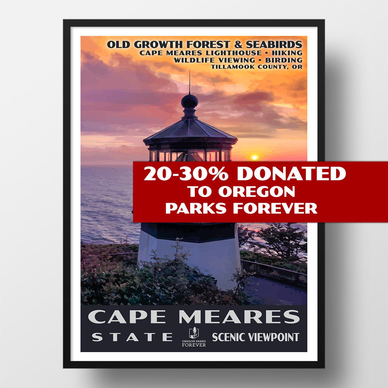 Cape Mears State Scenic Viewpoint poster
