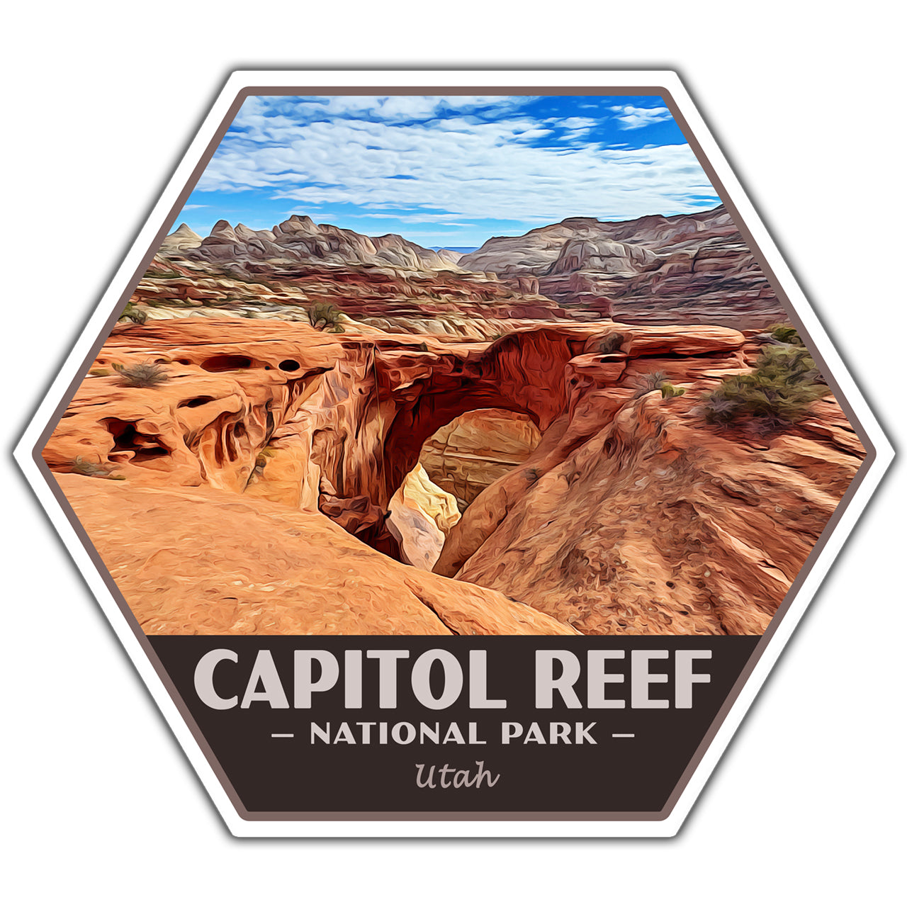 Capitol Reef National Park Sticker