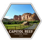 capitol reef national park sticker