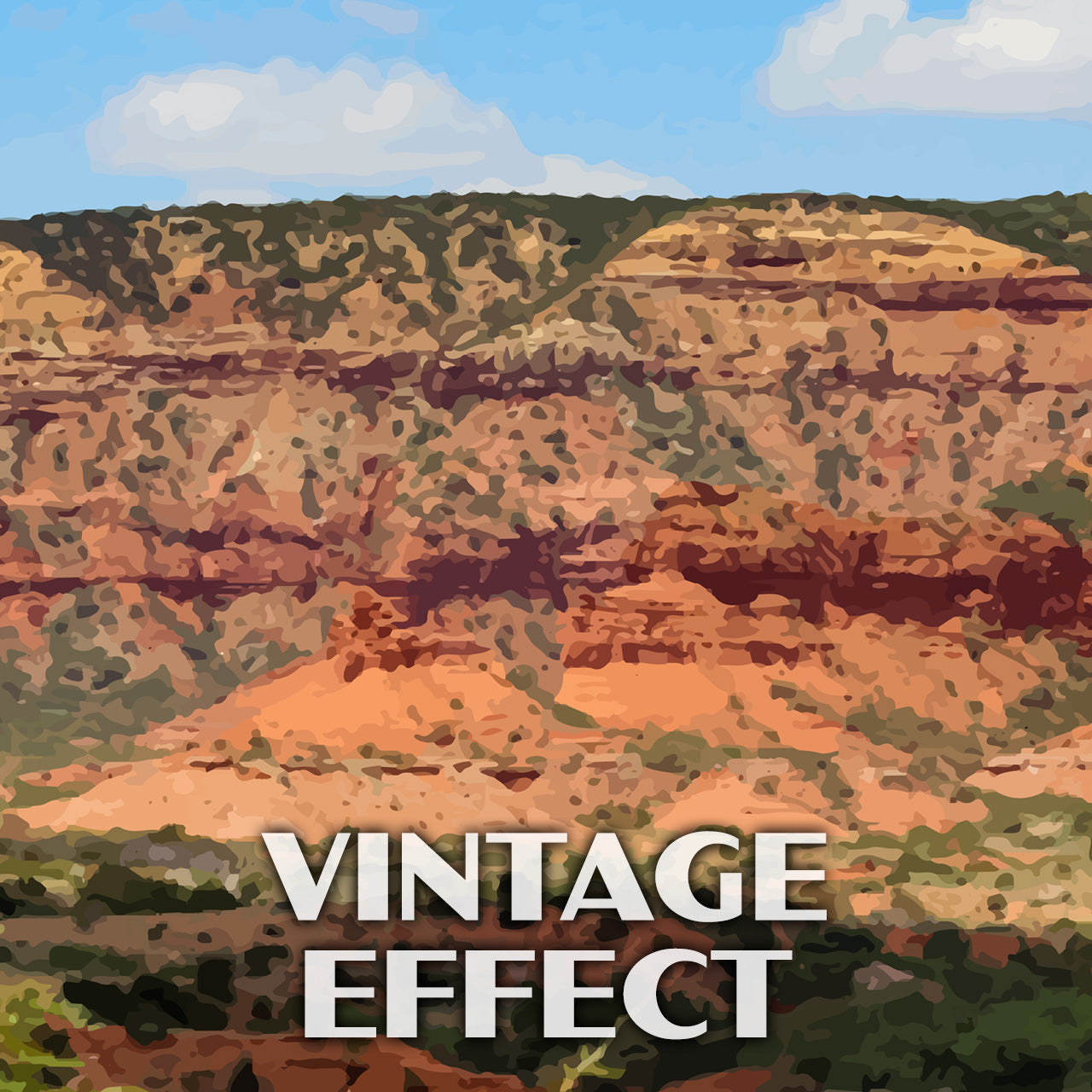 Caprock Canyons State Park Poster-WPA (Caprock Canyons)