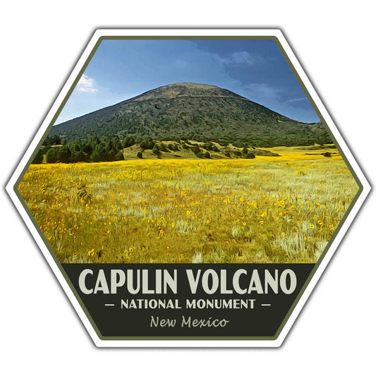 Capulin Volcano national monument sticker