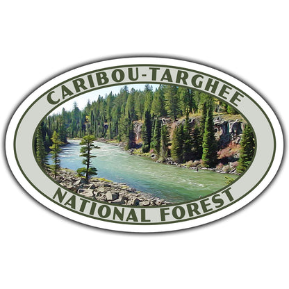 Caribou-Targhee national forest sticker