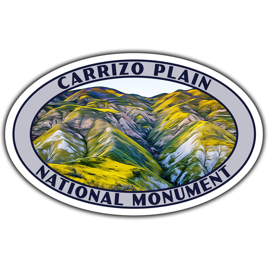 Carrizo Plain National Monument sticker