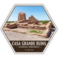 Casa Grande Ruins national monument sticker