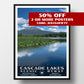 cascade lakes national scnenic byway poster