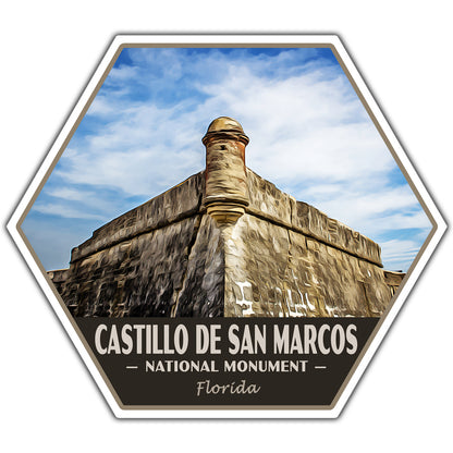 Castillo de San Marcos national monument sticker