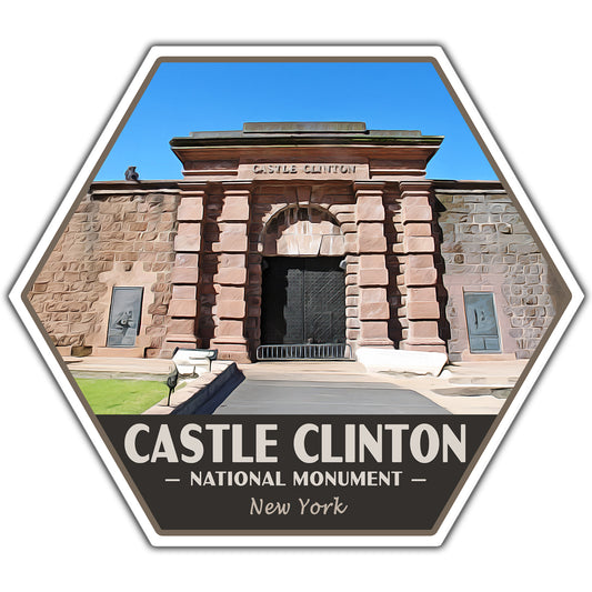 Castle Clinton national monument sticker