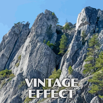 Castle Crags State Park Poster-WPA (Castle Dome)